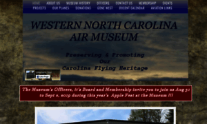 Westernnorthcarolinaairmuseum.com thumbnail