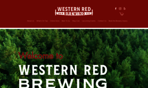 Westernredbrewing.com thumbnail