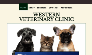 Westernveterinaryclinic.com thumbnail