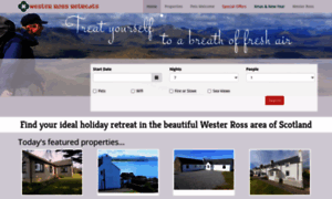 Westerrossretreats.co.uk thumbnail