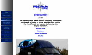 Westfalia-ford.co.uk thumbnail