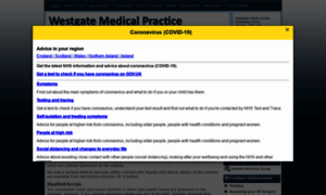 Westgatemedicalpractice.co.uk thumbnail