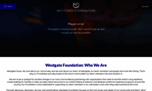 Westgateresortsfoundation.org thumbnail
