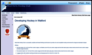 Westhertshockeyclub.co.uk thumbnail