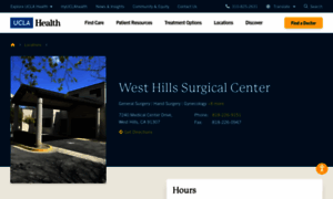 Westhillssurgicalcenter.com thumbnail