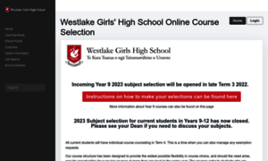 Westlakegirls.schoolpoint.co.nz thumbnail