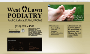 Westlawnpodiatry.com thumbnail