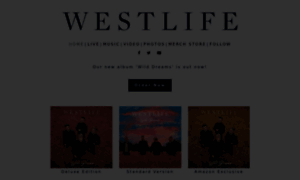 Westlife.com thumbnail