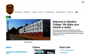 Westlinecollege.in thumbnail