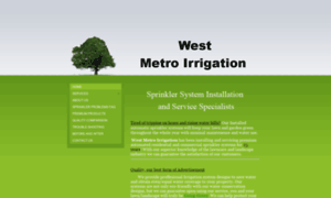Westmetroirrigation.com thumbnail