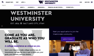 Westminstercollege.edu thumbnail