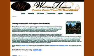 Westonhomesinc.com thumbnail