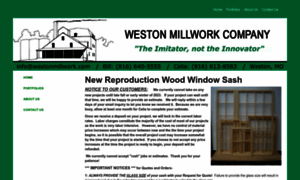 Westonmillwork.com thumbnail