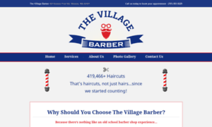 Westonvillagebarber.com thumbnail