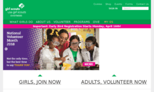 Westpacificgirlscouts.org thumbnail