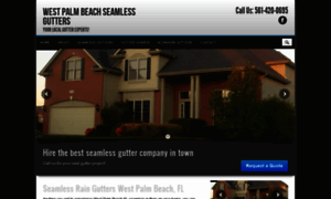 Westpalmbeachseamlessgutters.com thumbnail