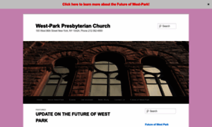 Westparkpresbyterian.org thumbnail