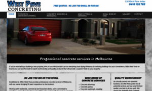 Westpaveconcreting.com.au thumbnail