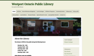 Westportontariolibrary.wordpress.com thumbnail