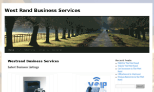 Westrandservices.co.za thumbnail