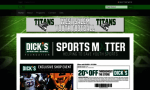 Westsalemyouthfootball.com thumbnail