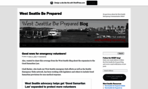 Westseattlebeprepared.wordpress.com thumbnail