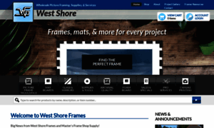 Westshoreframes.com thumbnail