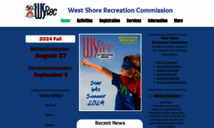 Westshorerec.org thumbnail