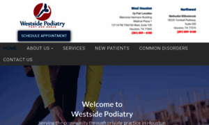 Westsidepodiatryhouston.com thumbnail