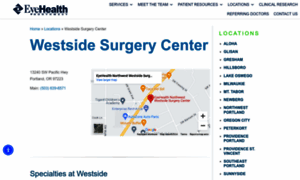 Westsidesurgerycenters.com thumbnail