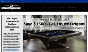 Weststatebilliards.com thumbnail