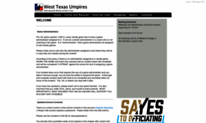 Westtexasumpires.com thumbnail