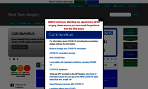 Westtownsurgery.nhs.uk thumbnail