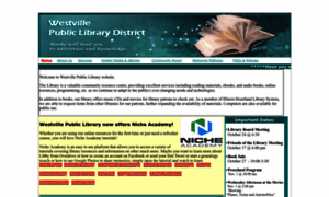 Westvillepubliclibrarydistrict.org thumbnail