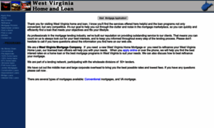 Westvirginiahomeandloan.com thumbnail