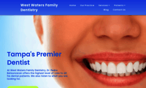 Westwatersfamilydentistry.com thumbnail