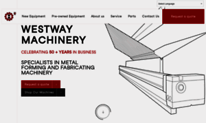 Westwaymachinery.com thumbnail