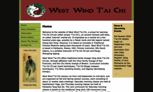 Westwindtaichi.org thumbnail