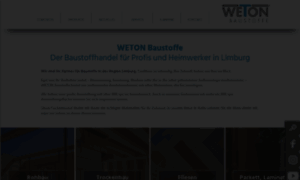 Weton-baustoffe.de thumbnail