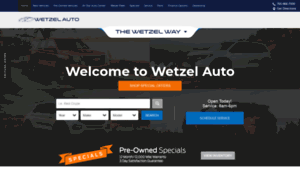 Wetzelauto.com thumbnail