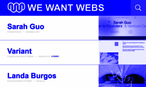 Wewantwebs.com thumbnail