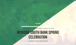 Weworklondonspring.splashthat.com thumbnail