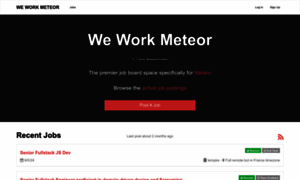 Weworkmeteor.com thumbnail