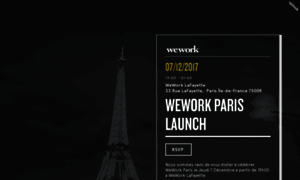 Weworkparislaunch.splashthat.com thumbnail