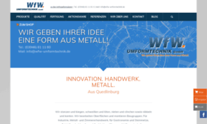 Wfw-umformtechnik.de thumbnail