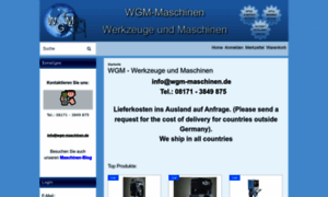 Wgm-maschinen.de thumbnail