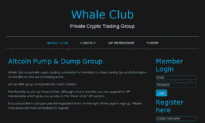 Whale-club.com thumbnail