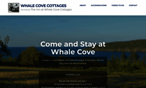 Whalecovecottages.ca thumbnail