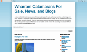 Wharramcatamaransforsale.blogspot.com thumbnail