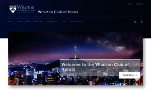 Whartonclubkorea.org thumbnail